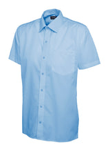 Uneek Men's Poplin Half Sleeve Shirt UC710