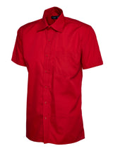 Uneek Men's Poplin Half Sleeve Shirt UC710
