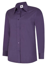 Uneek Ladies Poplin Full Sleeve Shirt UC711