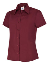 Uneek Ladies Poplin Half Sleeve Shirt UC712
