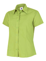 Uneek Ladies Poplin Half Sleeve Shirt UC712