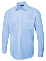 Uneek Men's Long Sleeve Poplin Shirt