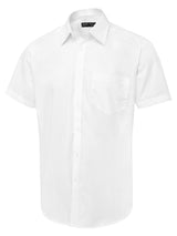 Uneek Men's Short Sleeve Poplin Shirt