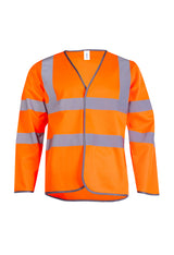 Uneek Long Sleeve Safety Waistcoat UC802