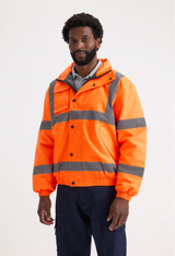 Uneek High Visibility Bomber Jacket UC804