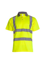 Uneek Hi-Vis Short Sleeve Polo Shirt UC808