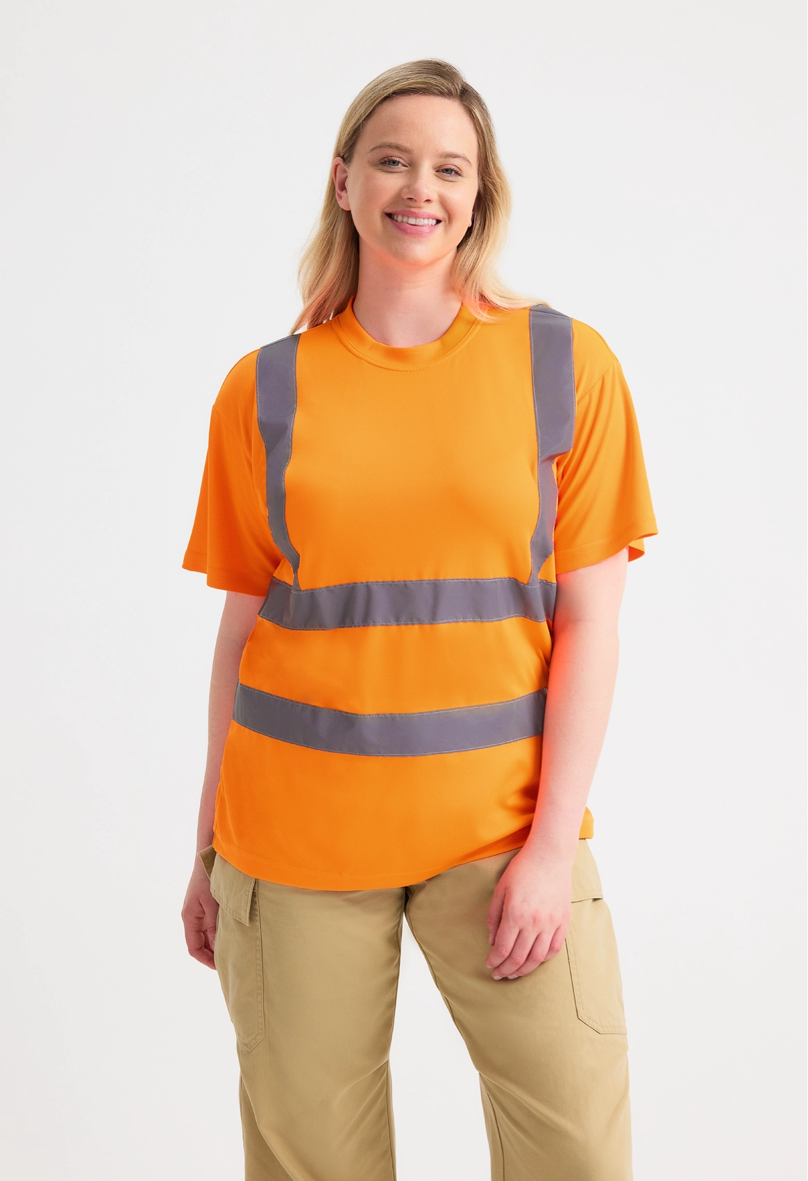 Uneek Hi-Vis Short Sleeve T-Shirt UC810