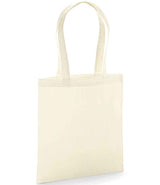 Westford Mill Organic Premium Cotton Tote W261 - Natural
