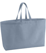 Westford Mill Oversized Canvas Tote Bag W696 - Dusty Blue