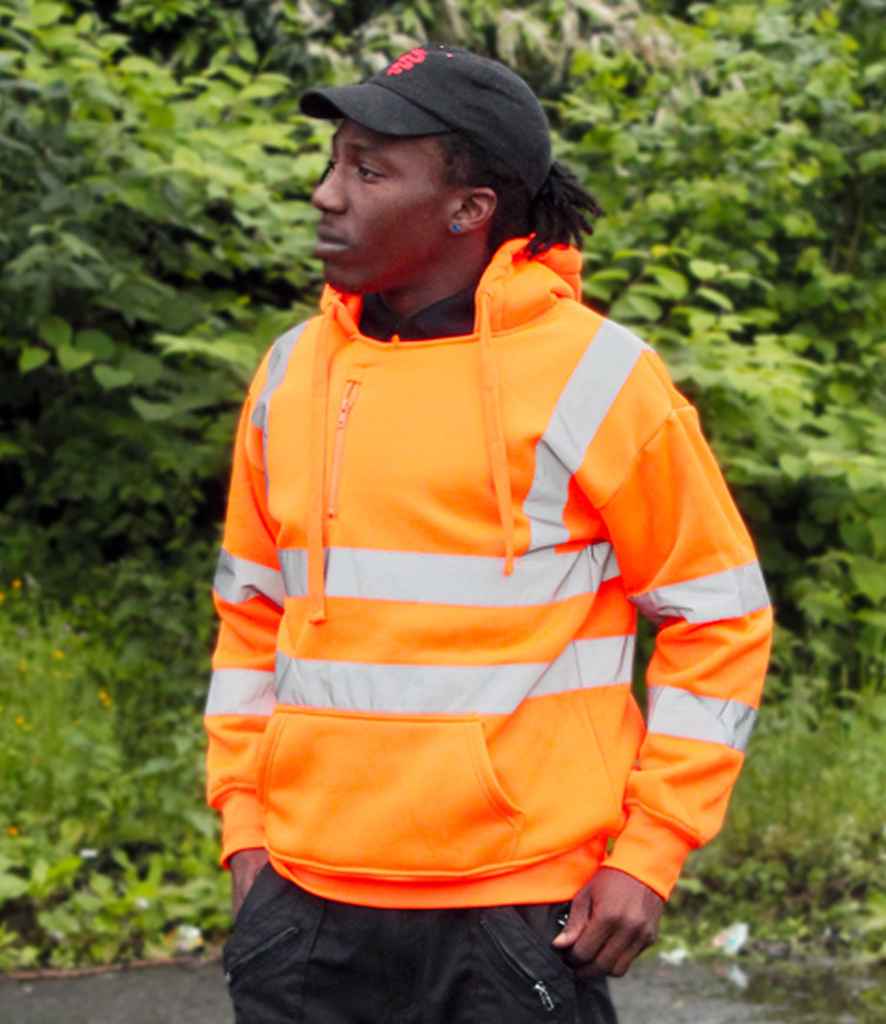 Warrior Hi-Vis Pull On Hoodie WR012