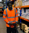 Warrior Hi-Vis Long Sleeve Polo Shirt WR013