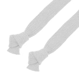 Cotton Ridge - Colour Cord with Knot - White