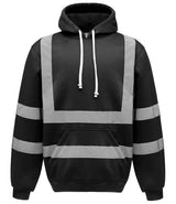 Yoko Hi-Vis Pull Over Hoodie YK031 - front view
