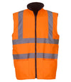 Yoko Hi-Vis Reversible Fleece Bodywarmer YK061
