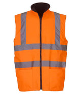 Yoko Hi-Vis Reversible Fleece Bodywarmer YK061