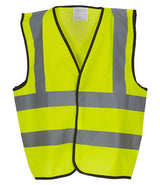 Yoko Kids Hi-Vis Two Band and Braces Waistcoat YK102B