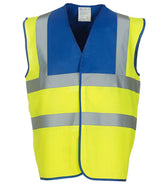 Yoko Hi-Vis Two Band and Braces Waistcoat YK102