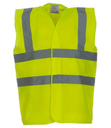 Yoko Hi-Vis Two Band and Braces Waistcoat YK102