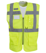 Yoko Hi-Vis Top Cool Open Mesh Executive Waistcoat YK107