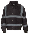 Yoko Hi-Vis Classic Bomber Jacket YK200 - front view