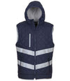 Yoko Hi-Vis Kensington Hooded Gilet YK216
