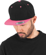 Flexfit by Yupoong The classic snapback 2-tone (6089MT) YP002 - Black/Neon Yellow