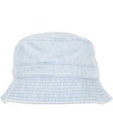 Flexfit by Yupoong Denim bucket hat (5003DB) YP070 - Black/Grey