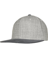 Flexfit by Yupoong Melange velour snapback (6089VM) YP090 - Grey/Grey