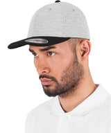 Flexfit by Yupoong Flexfit double Jersey 2-tone (6778T) YP133 - Grey/Black