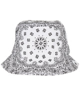 Flexfit by Yupoong Bandana print bucket hat (5003BP) YP140 - Black