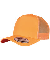 Flexfit by Yupoong Neon retro trucker (6506NT) YP163 - Neon Orange