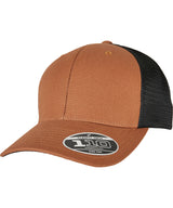 Flexfit by Yupoong 110 Structured canvas trucker (110ST) YP190 - Navy/Black
