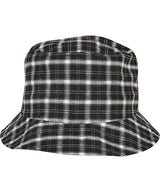 Flexfit by Yupoong Check bucket hat (5003C) YP198 - Black/Grey