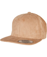 Flexfit by Yupoong Imitation suede leather snapback (6089SU) YP216 - Black