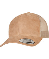 Flexfit by Yupoong Imitation suede leather trucker cap (6606SU) YP236