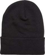 Flexfit by Yupoong Heavyweight organic long beanie YP249 - Black