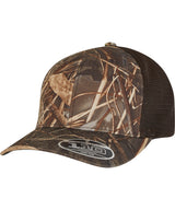 Flexfit by Yupoong Flexfit 110 mesh RealTree camo cap (110MRC) YP258 - Brown
