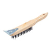 Unbranded 12" 4 Row Wire Brush With Scraper