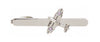 Spitfire Rhodium Plated Tie Clip by Dalaco
