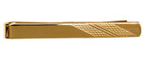 Barley Design on End Gold Plated Tie Slide by Dalaco