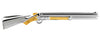 Rifle 2-Tone Rhodium Tie Slide by Dalaco