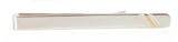 Sterling Silver Tie Slide with 9ct Gold Strip by Dalaco