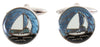 Yacht Scene Cufflinks by Dalaco