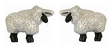 Sheep 3D Rhodium Plated Cufflinks by Dalaco