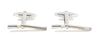 Shotgun Cufflinks 2 Tone Rhodium & Gold plate by Dalaco