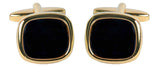 Onyx Large Cushion Cufflink by Dalaco