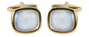 Mother of Pearl Large Cushion Cufflinks by Dalaco