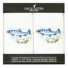 Fish Handkerchief & Cufflink Set by Dalaco