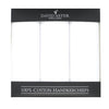 Plain White 3 Pack Cotton Handkerchiefs by Dalaco