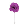 Purple Flower Lapel Pin by Dalaco